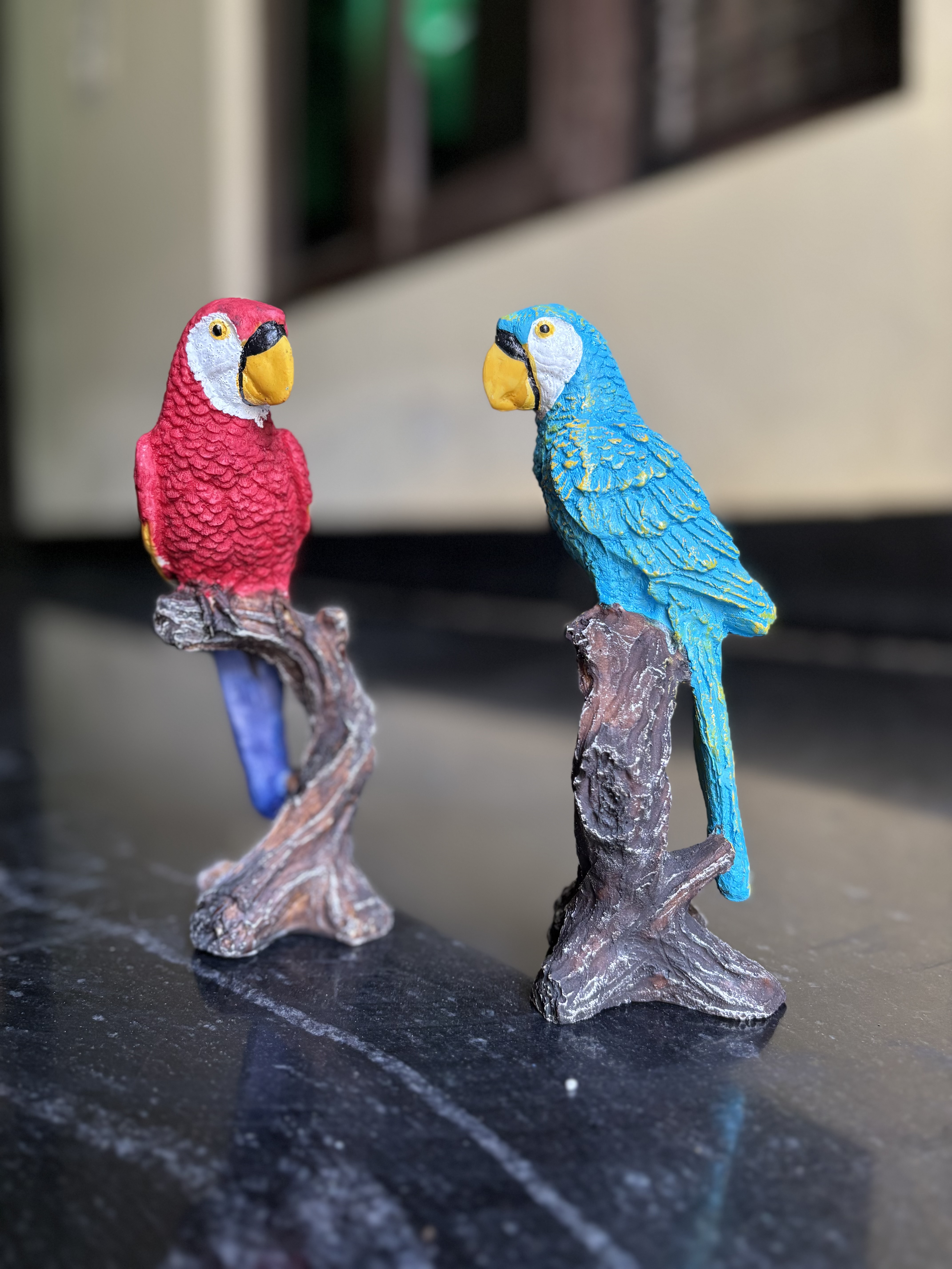 PARROT FIGURINES